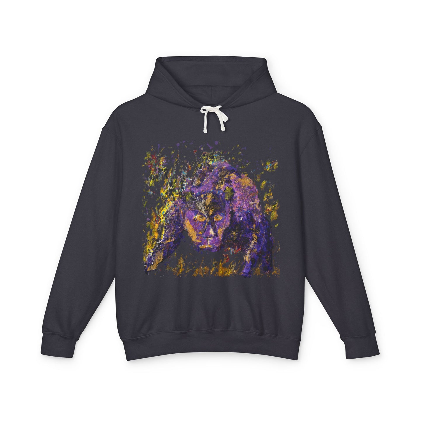 Jaguar Spirit - Unisex Lightweight Hooded Sweatshirt