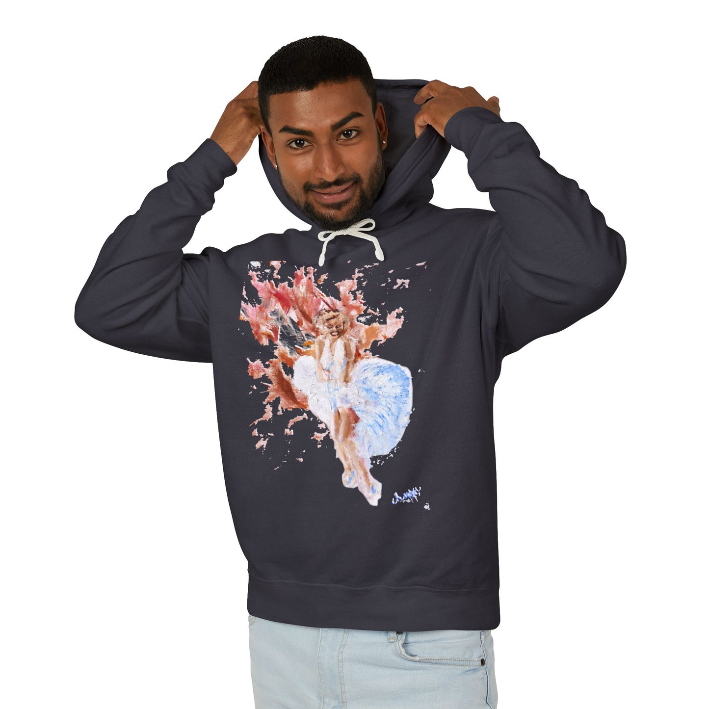 Diva- Unisex Lightweight Hooded Sweatshirt