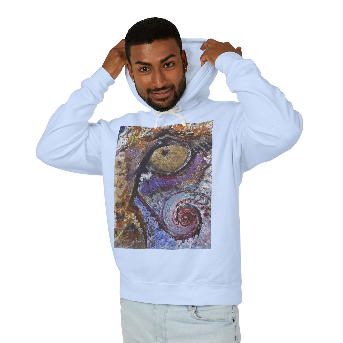Lioness of Ra - Unisex Lightweight Hooded Sweatshirt