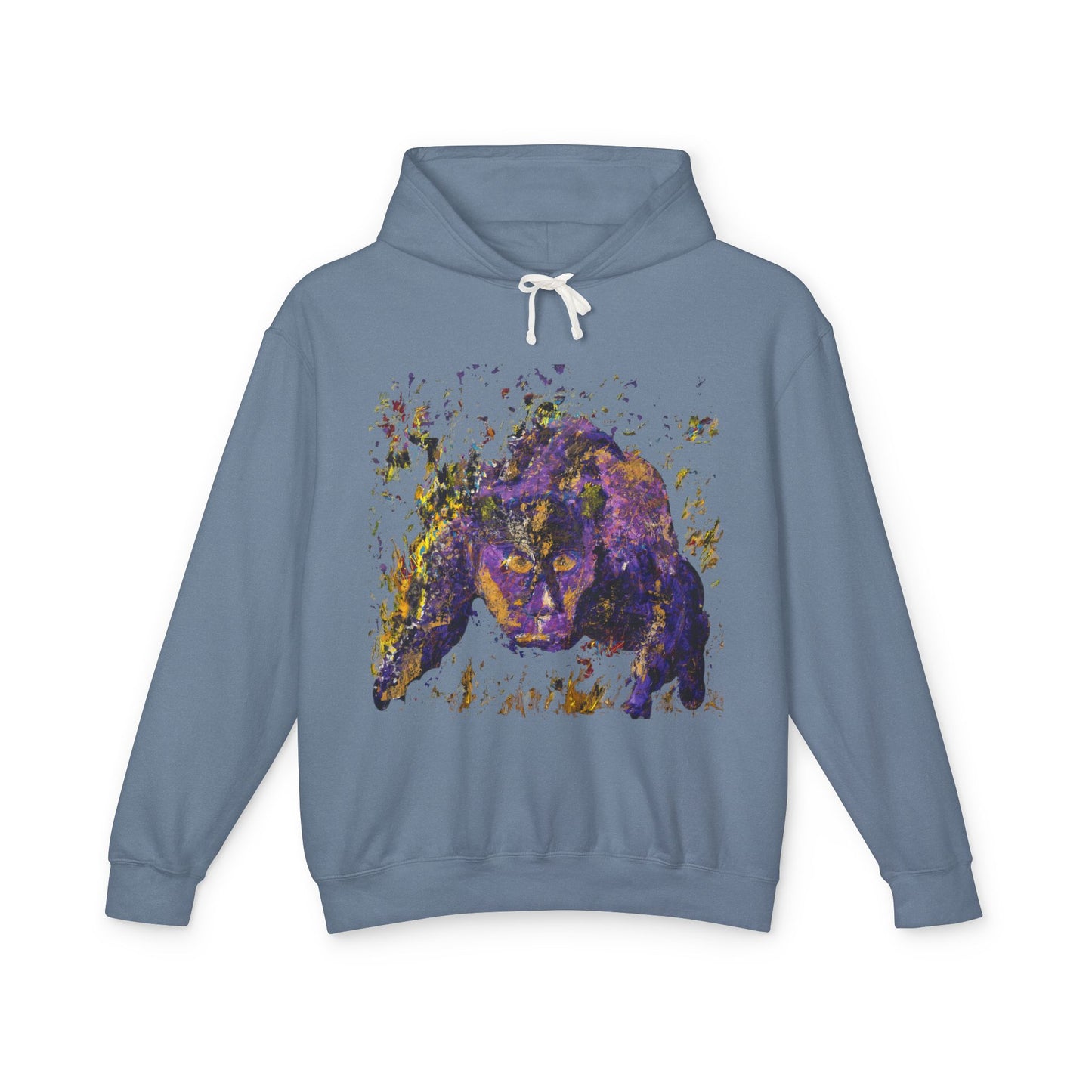 Jaguar Spirit - Unisex Lightweight Hooded Sweatshirt