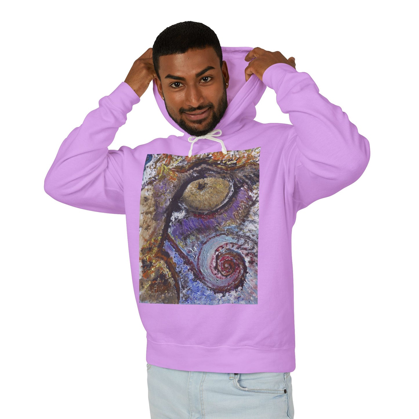 Lioness of Ra - Unisex Lightweight Hooded Sweatshirt