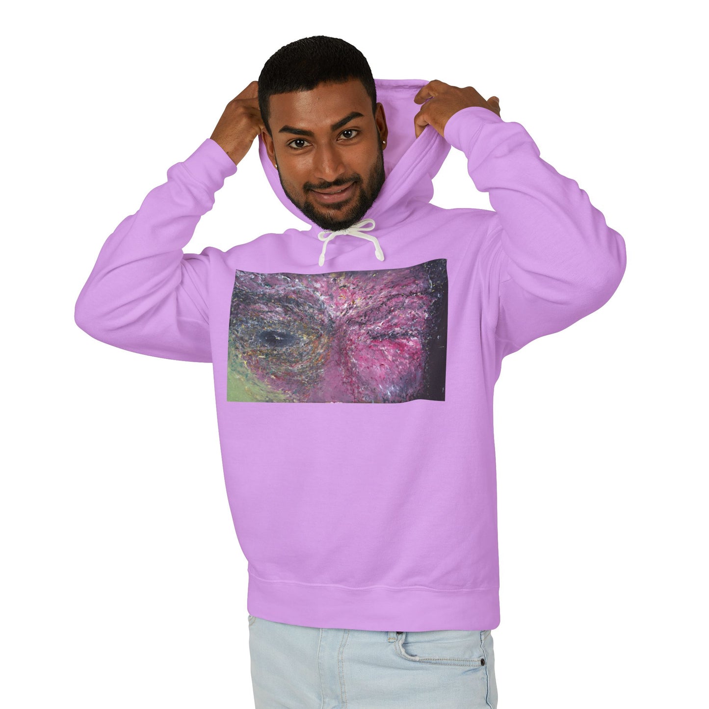 Perspective - Unisex Lightweight Hooded Sweatshirt