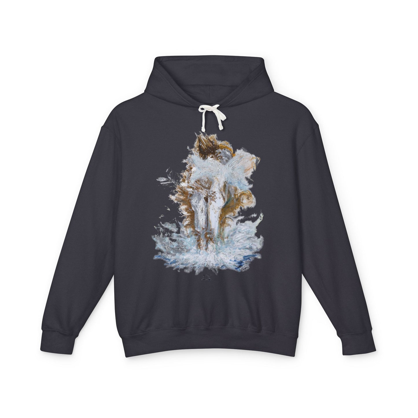 II of Cups - Unisex Lightweight Hooded Sweatshirt