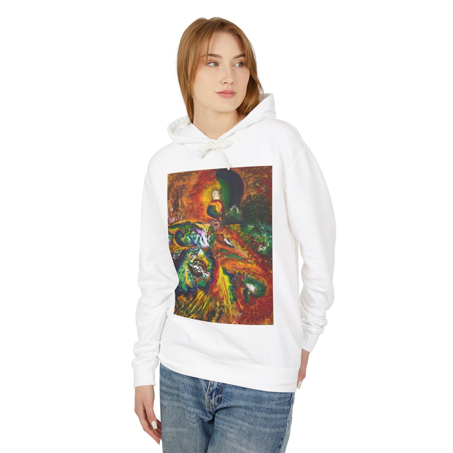 Yggdrasil - Unisex Lightweight Hooded Sweatshirt