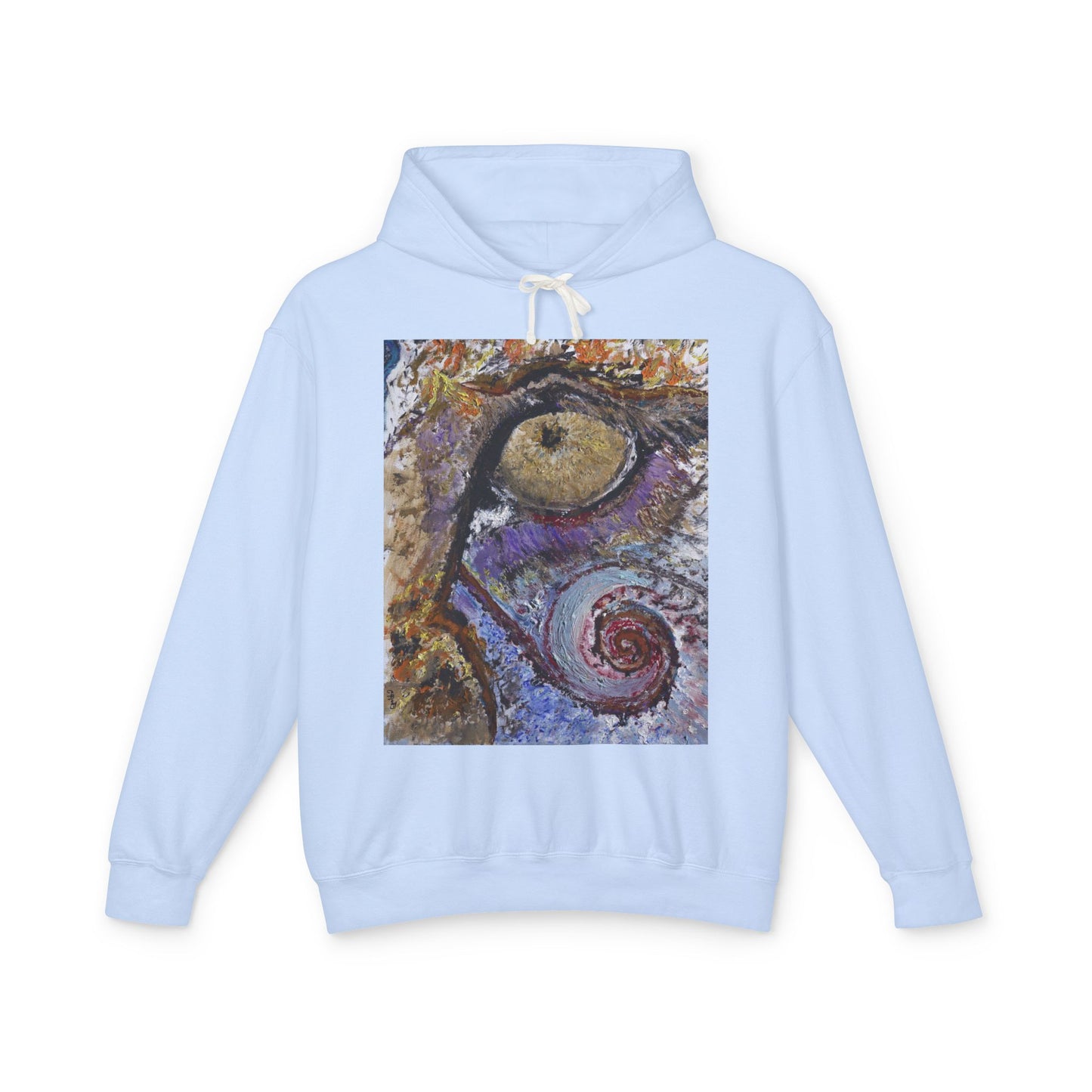 Lioness of Ra - Unisex Lightweight Hooded Sweatshirt