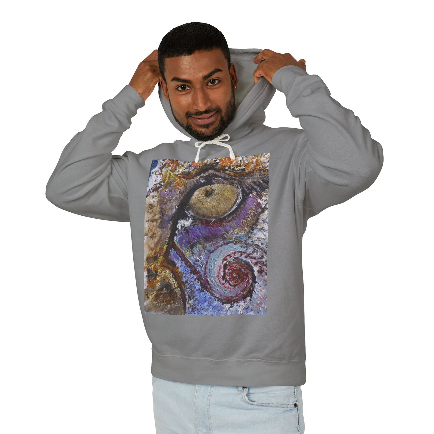 Lioness of Ra - Unisex Lightweight Hooded Sweatshirt