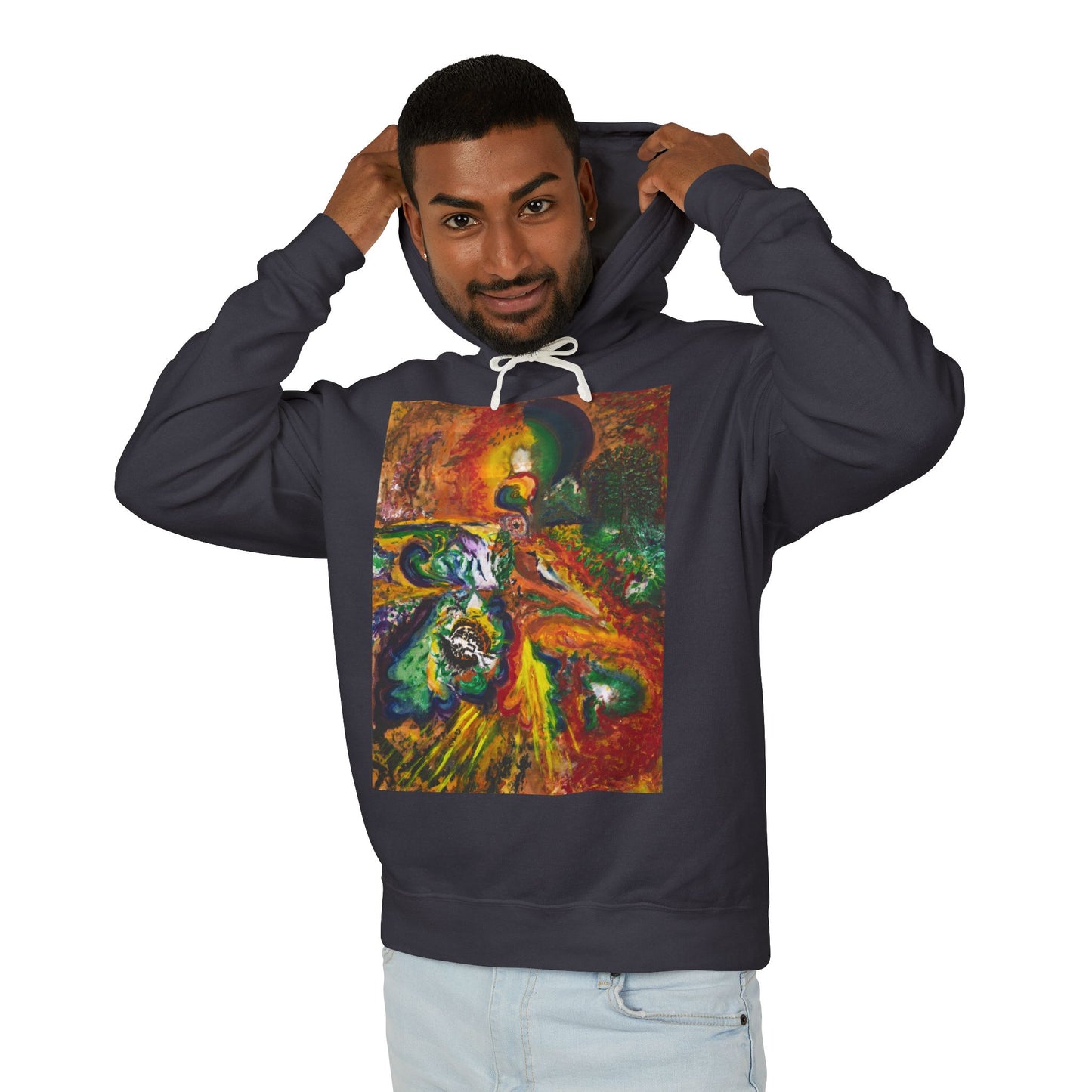 Yggdrasil - Unisex Lightweight Hooded Sweatshirt