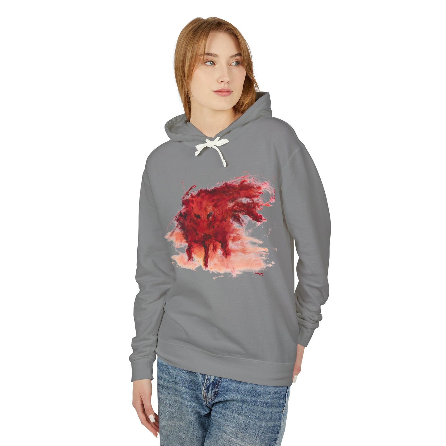 Javelina Spirit - Unisex Lightweight Hooded Sweatshirt