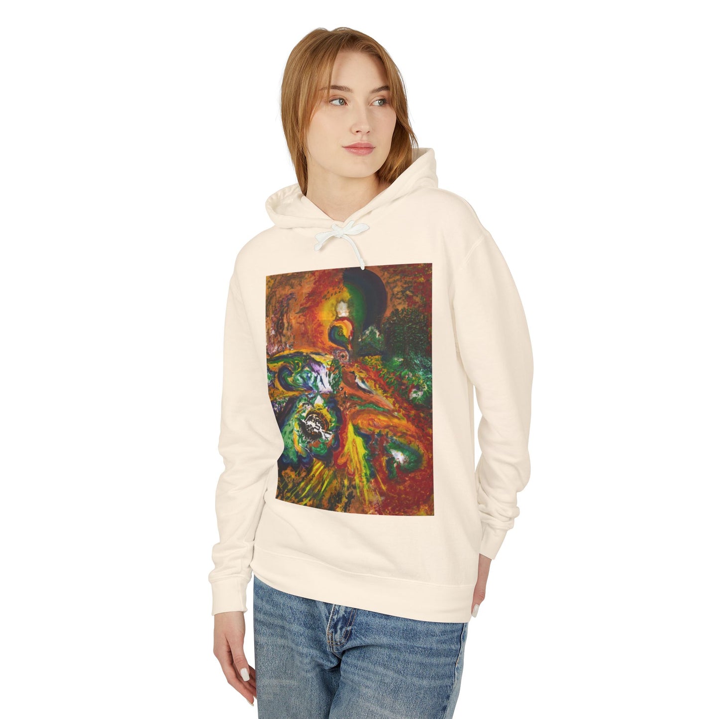 Yggdrasil - Unisex Lightweight Hooded Sweatshirt