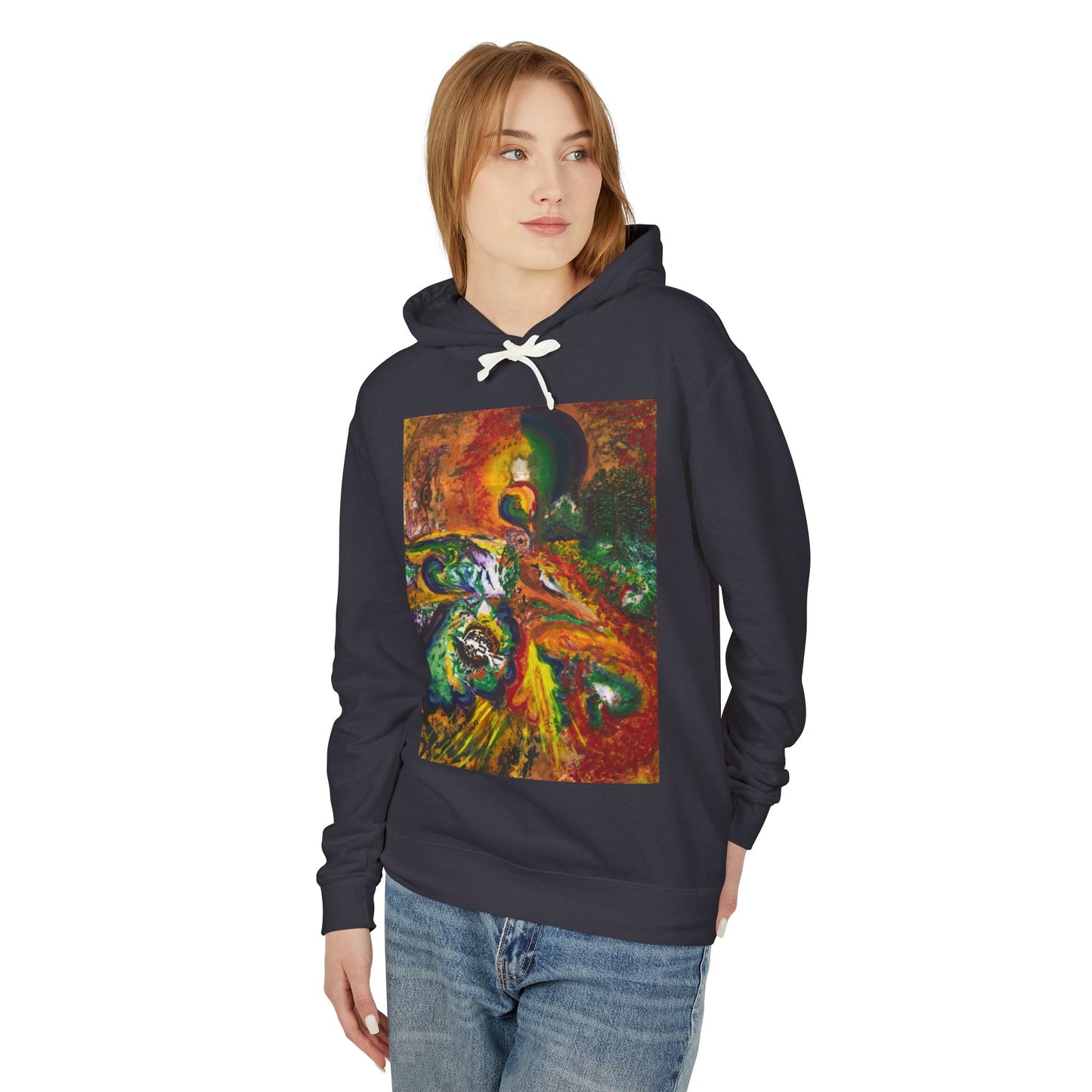 Yggdrasil - Unisex Lightweight Hooded Sweatshirt