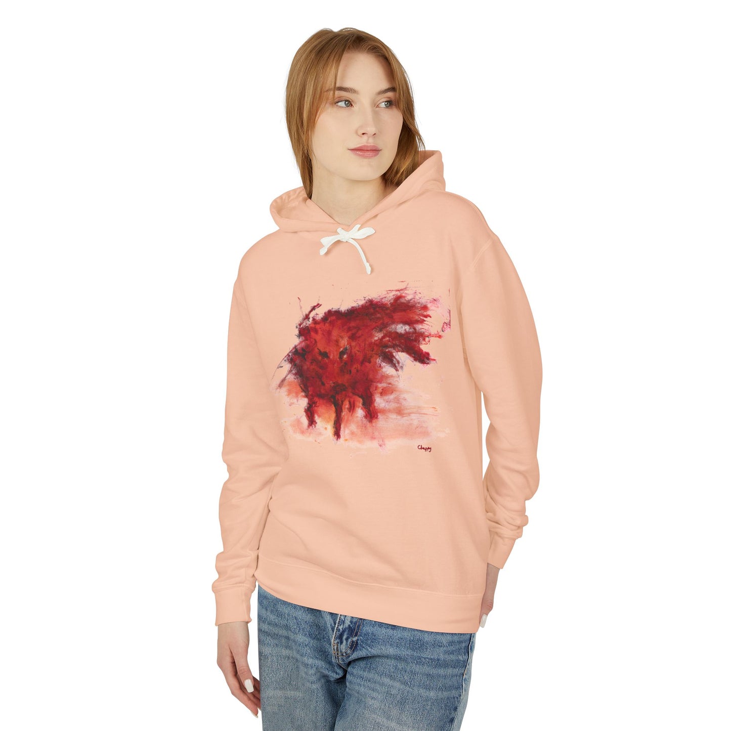 Javelina Spirit - Unisex Lightweight Hooded Sweatshirt
