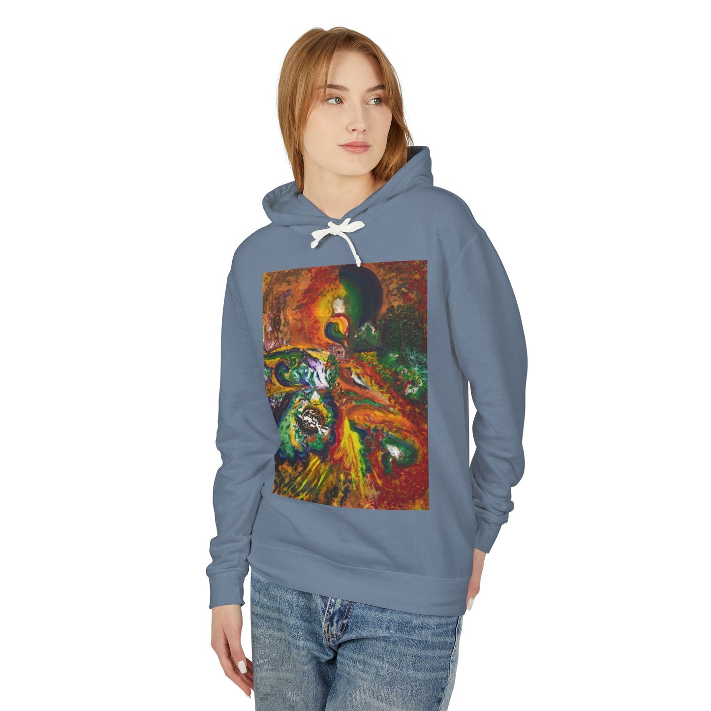 Yggdrasil - Unisex Lightweight Hooded Sweatshirt