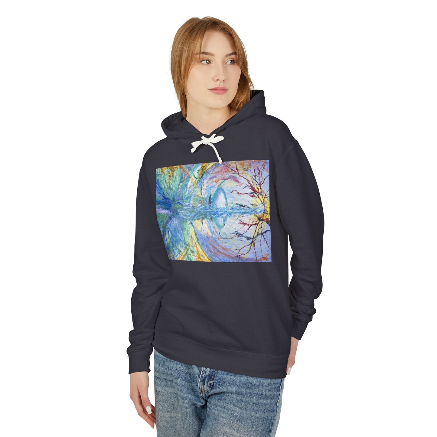 Sonder - Unisex Lightweight Hooded Sweatshirt