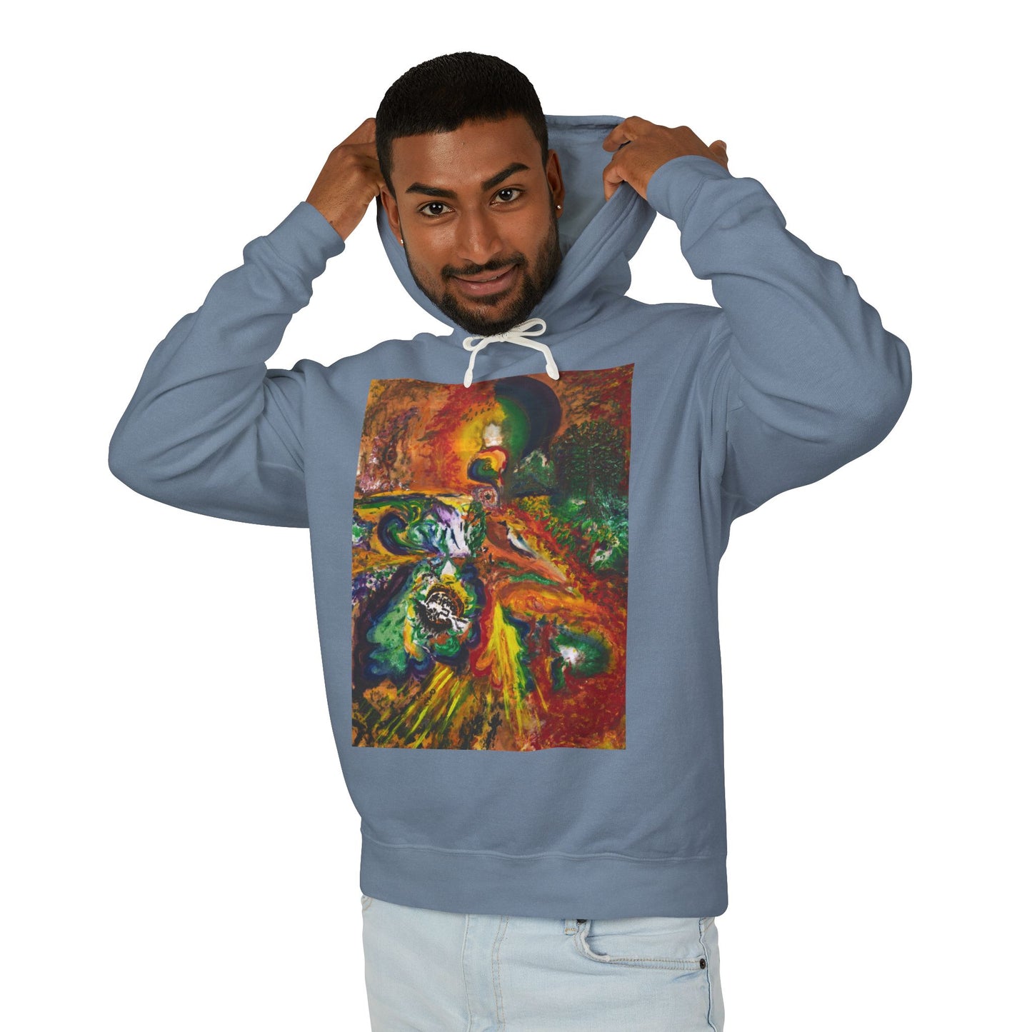 Yggdrasil - Unisex Lightweight Hooded Sweatshirt