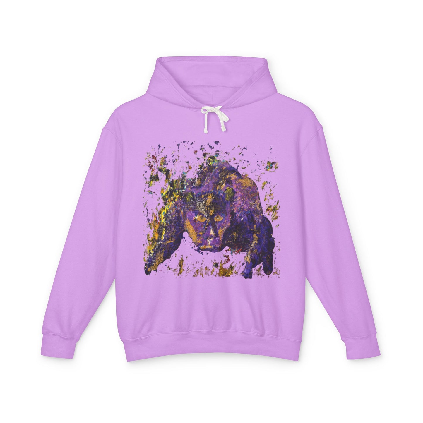 Jaguar Spirit - Unisex Lightweight Hooded Sweatshirt