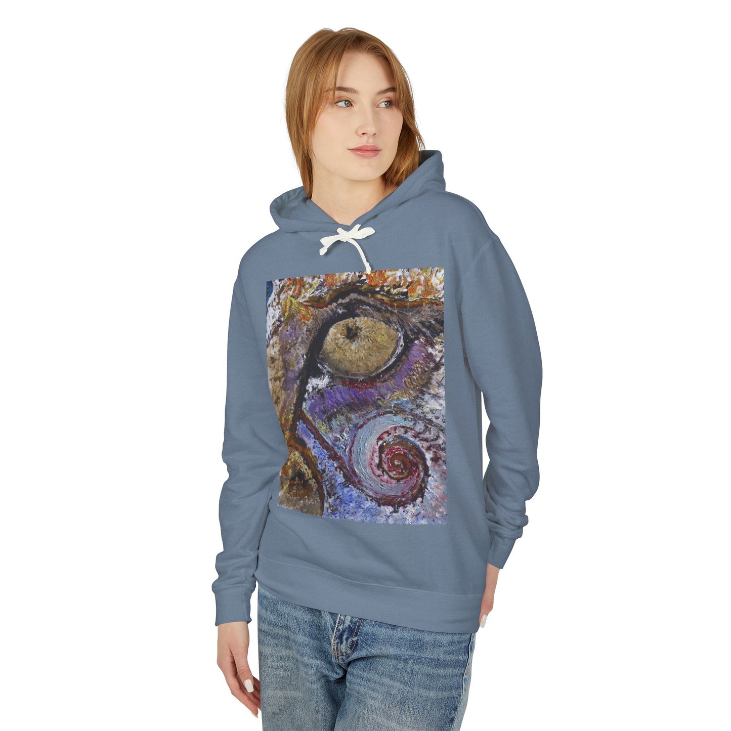 Lioness of Ra - Unisex Lightweight Hooded Sweatshirt