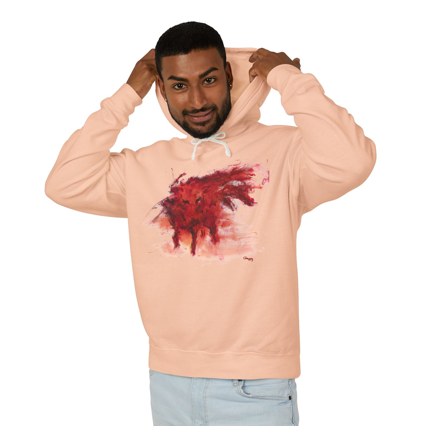 Javelina Spirit - Unisex Lightweight Hooded Sweatshirt