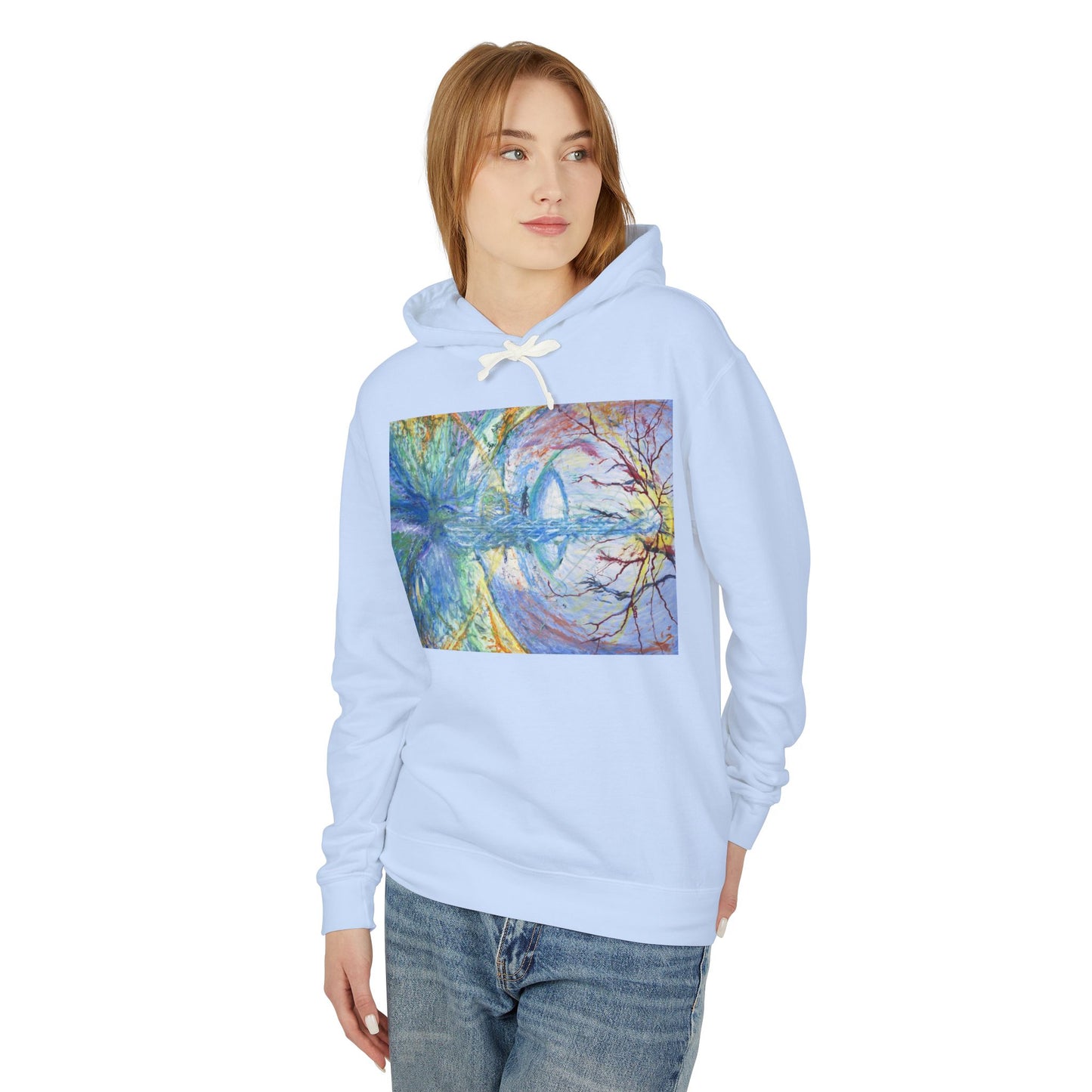 Sonder - Unisex Lightweight Hooded Sweatshirt