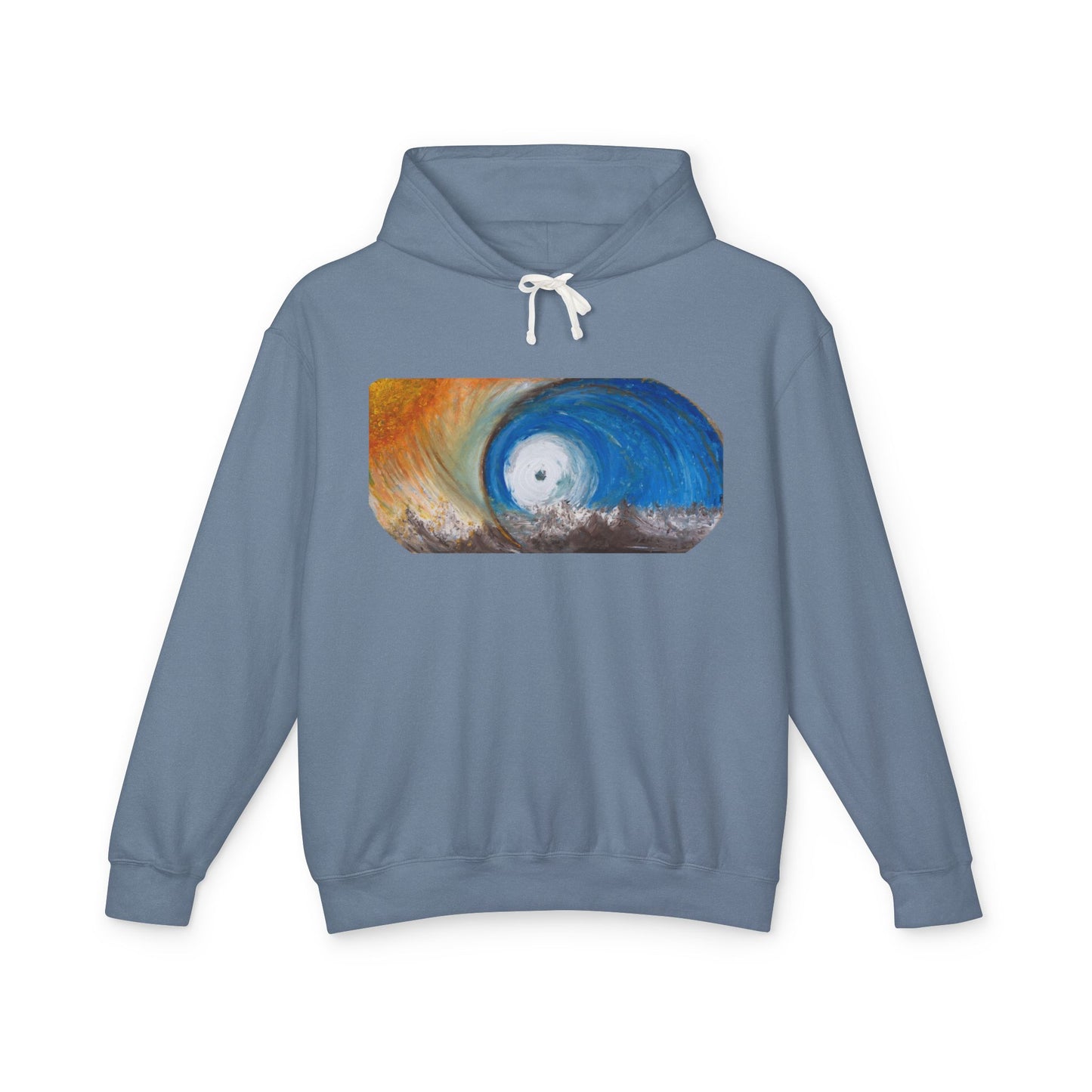 Portal - Unisex Lightweight Hooded Sweatshirt