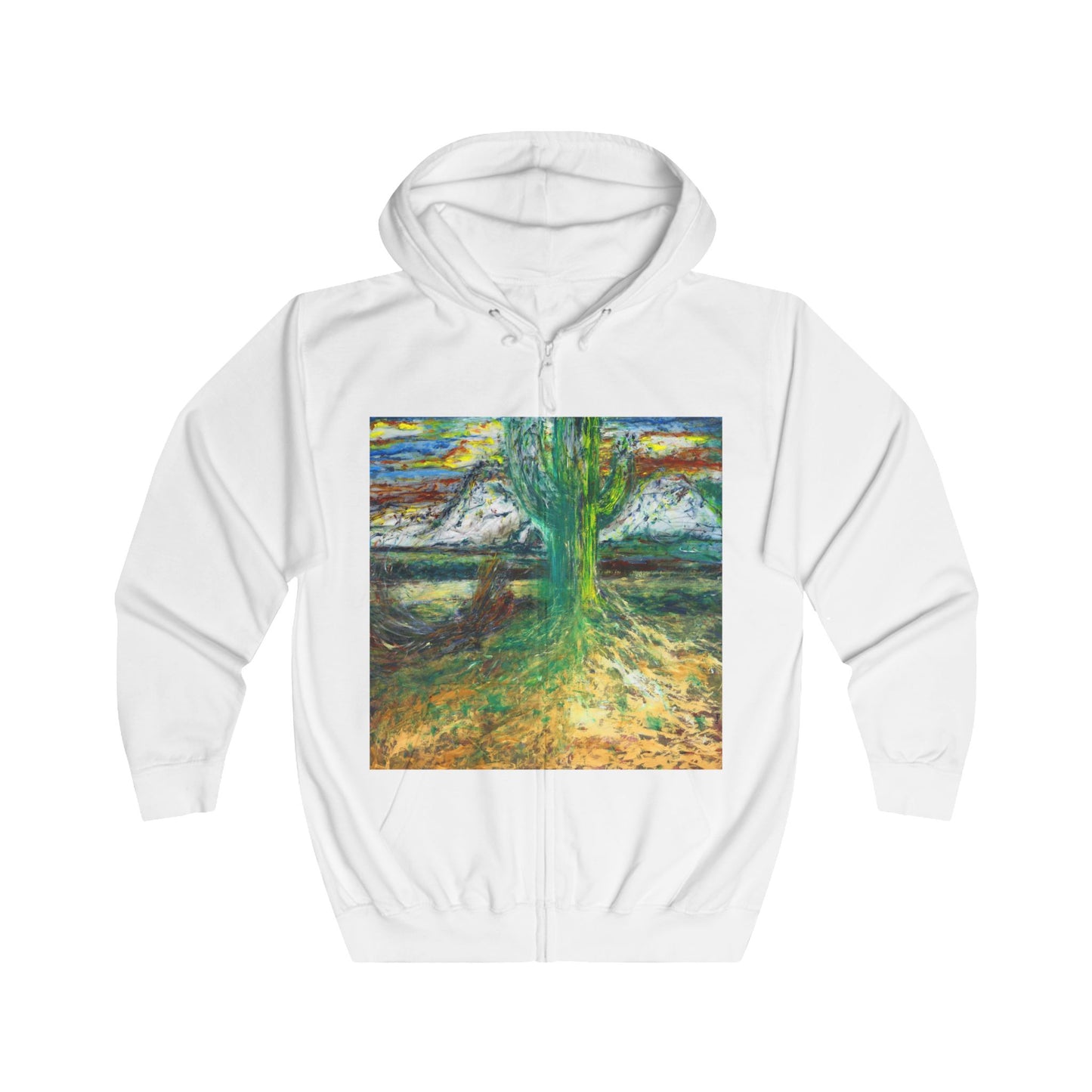 Saguaro Unisex Full Zip Hoodie