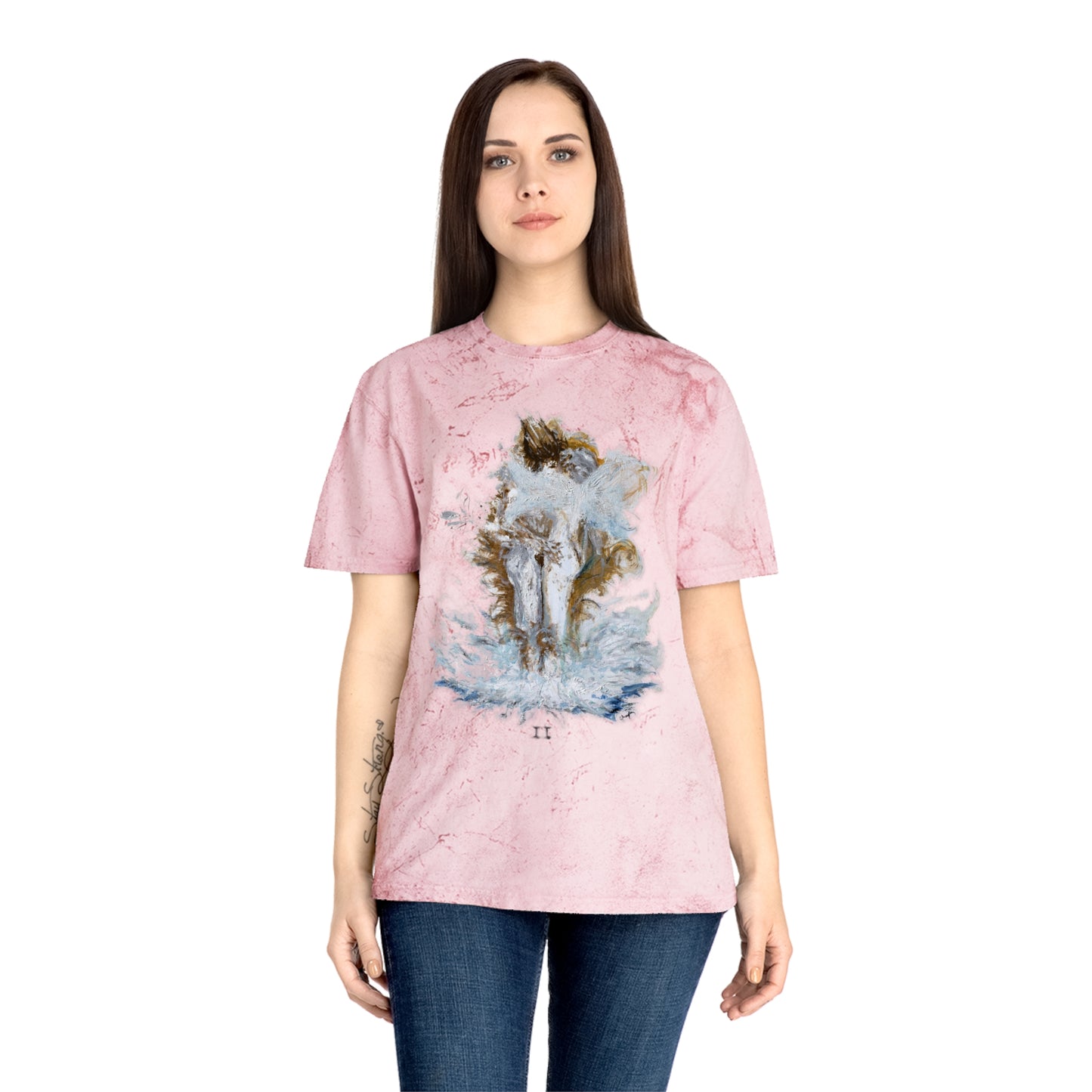 II of Cups Color Blast Cotton T-Shirt