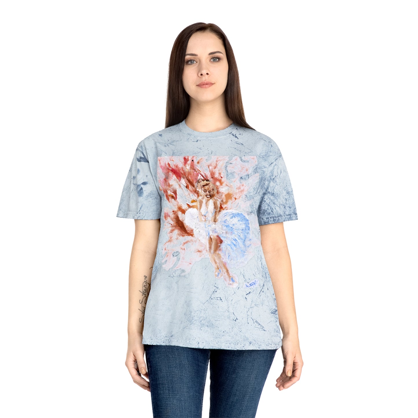 Diva Color Blast Cotton T-Shirt