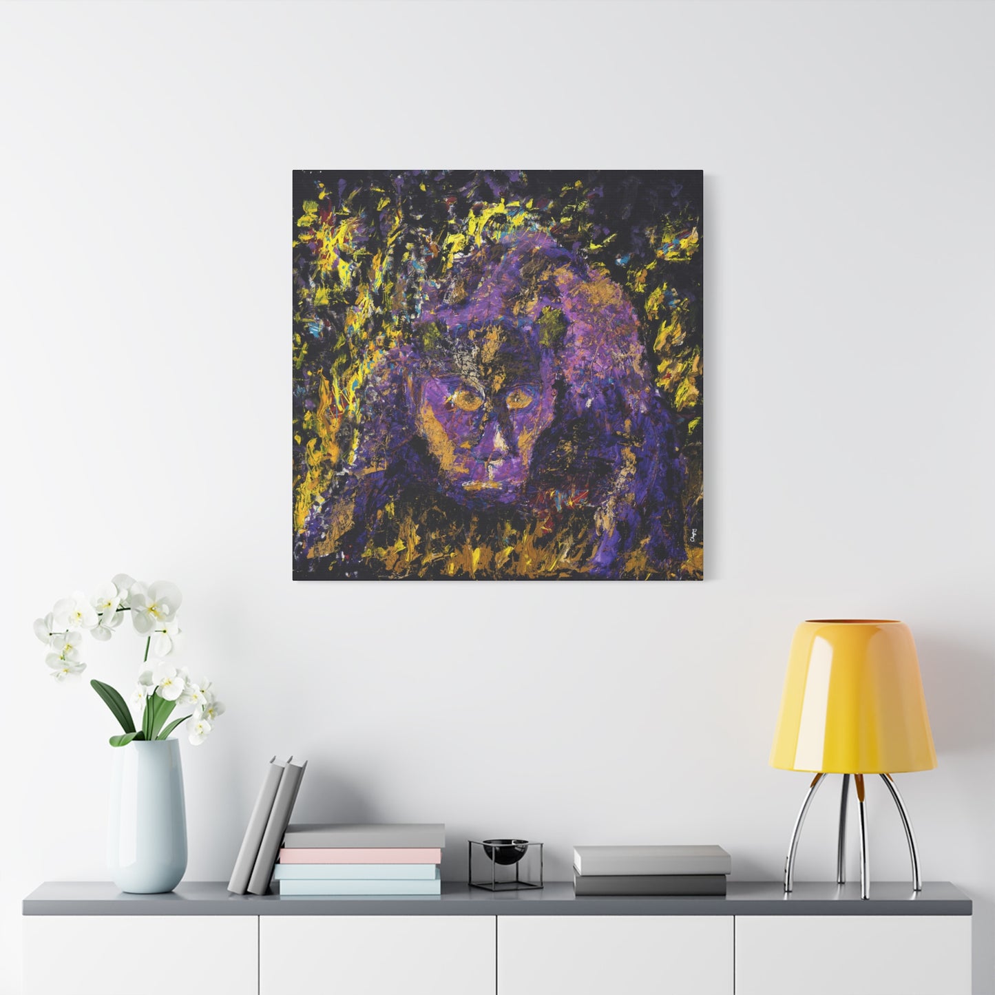 Jaguar, 0.75" Stretched Canvas