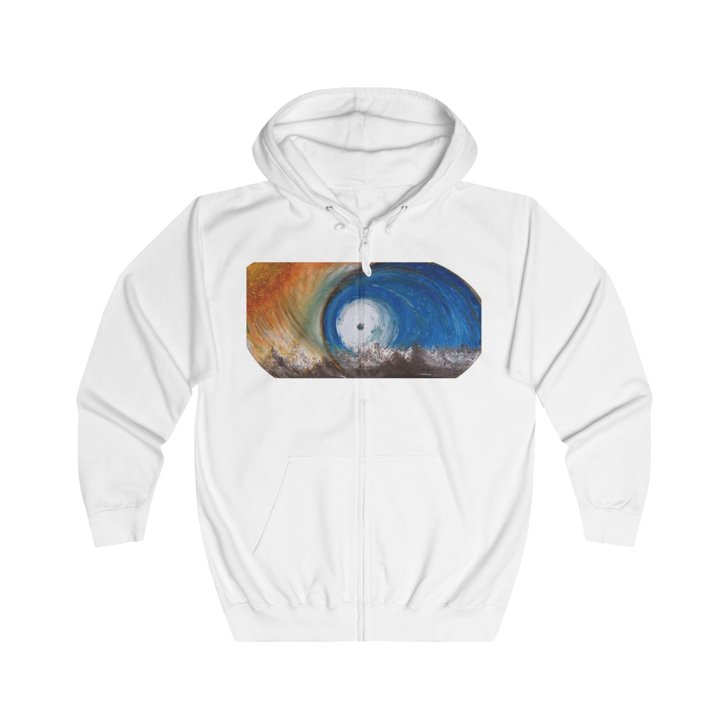 Portal Unisex Full Zip Hoodie