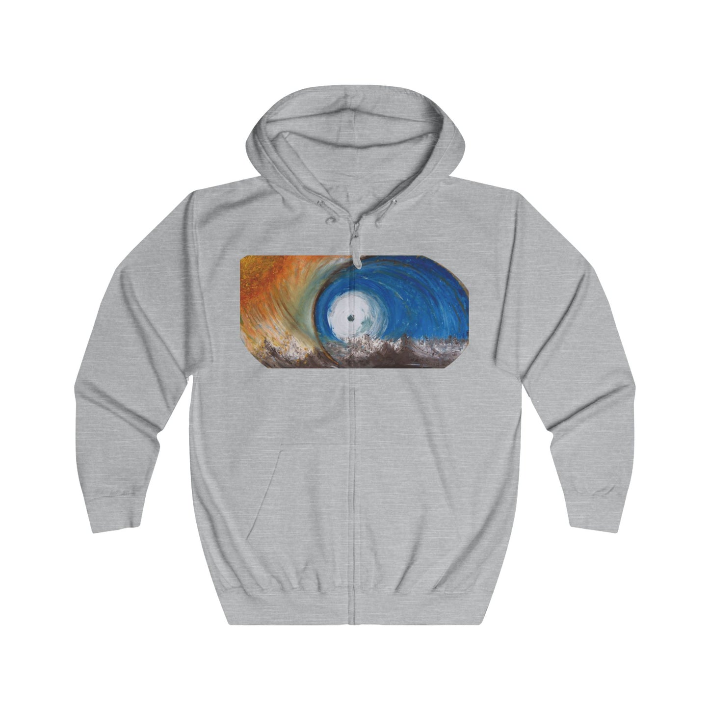 Portal Unisex Full Zip Hoodie