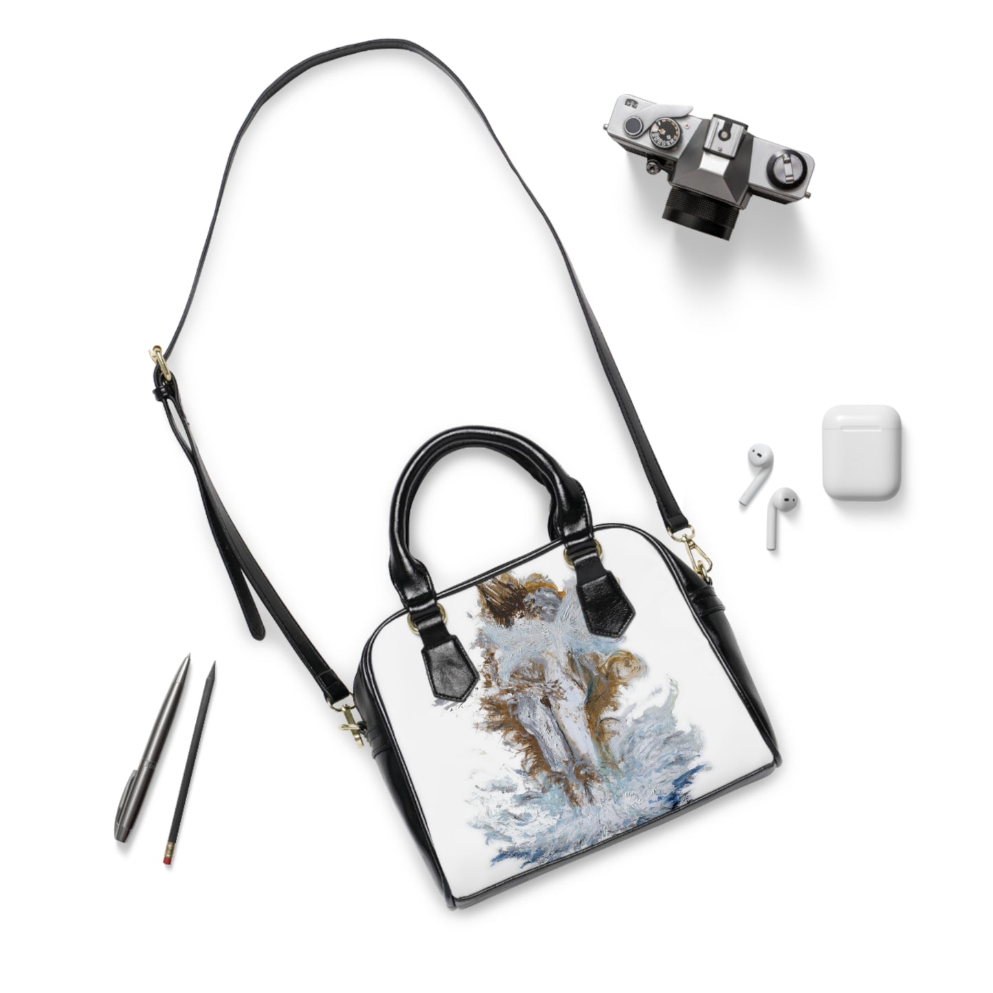 II of Cups Tarot Shoulder Handbag