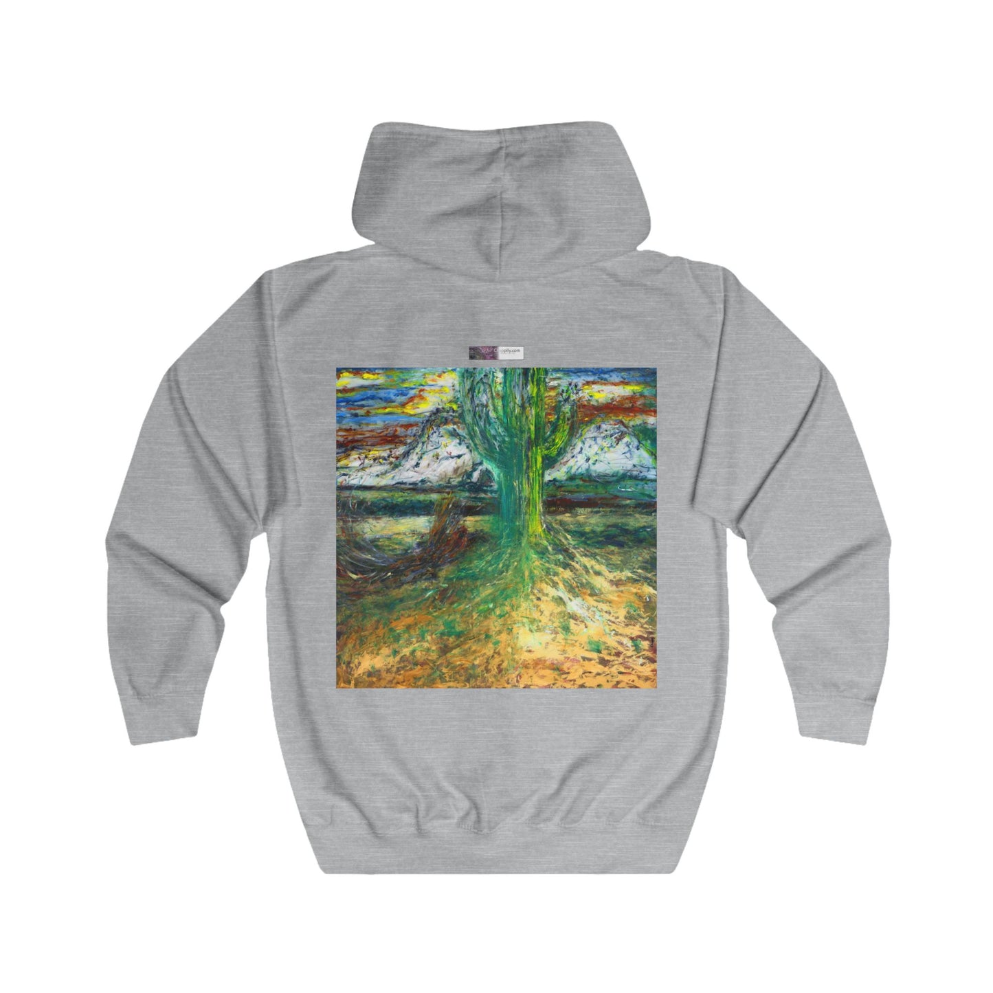 Saguaro Unisex Full Zip Hoodie