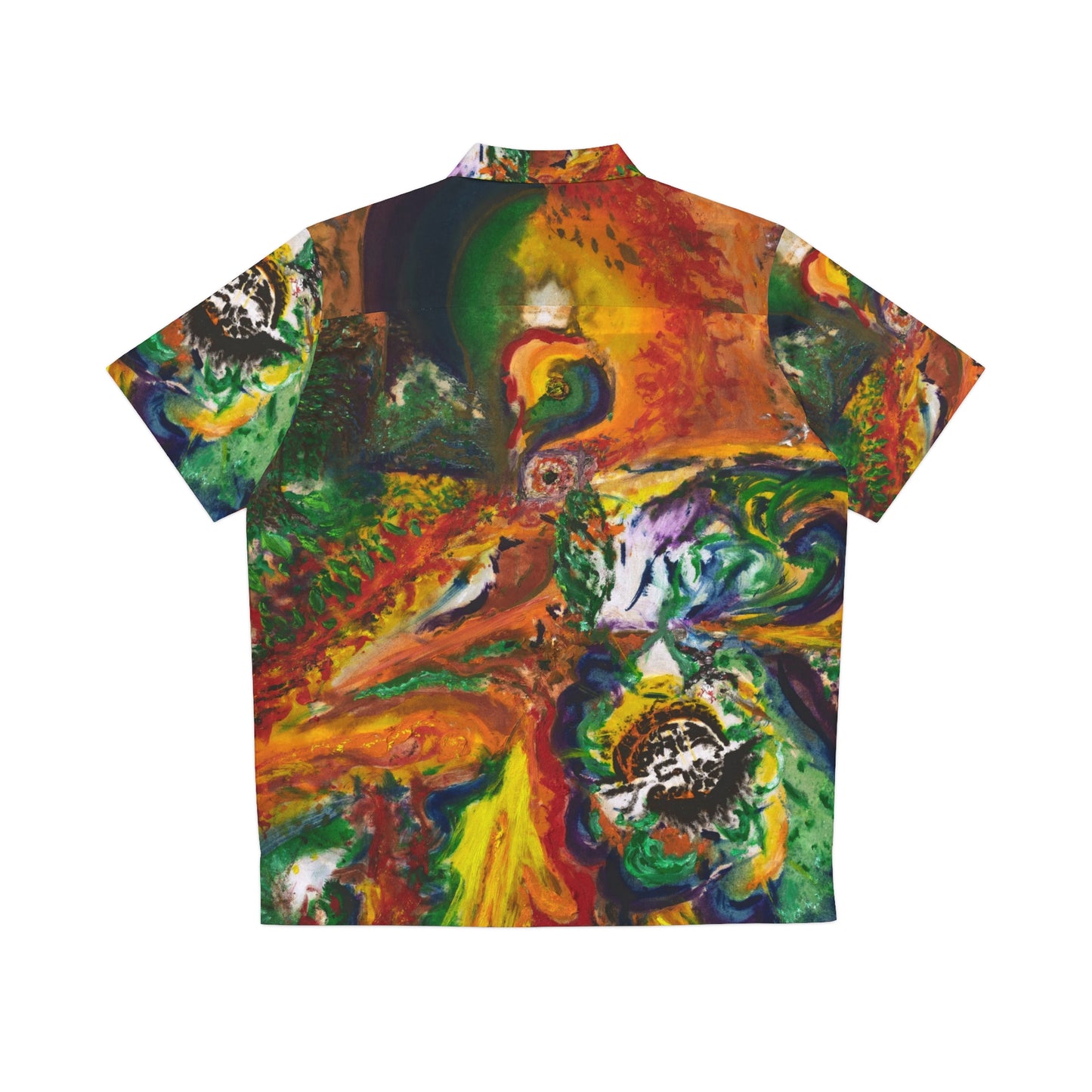 Yggdrasil Men's Hawaiian Shirt (AOP)