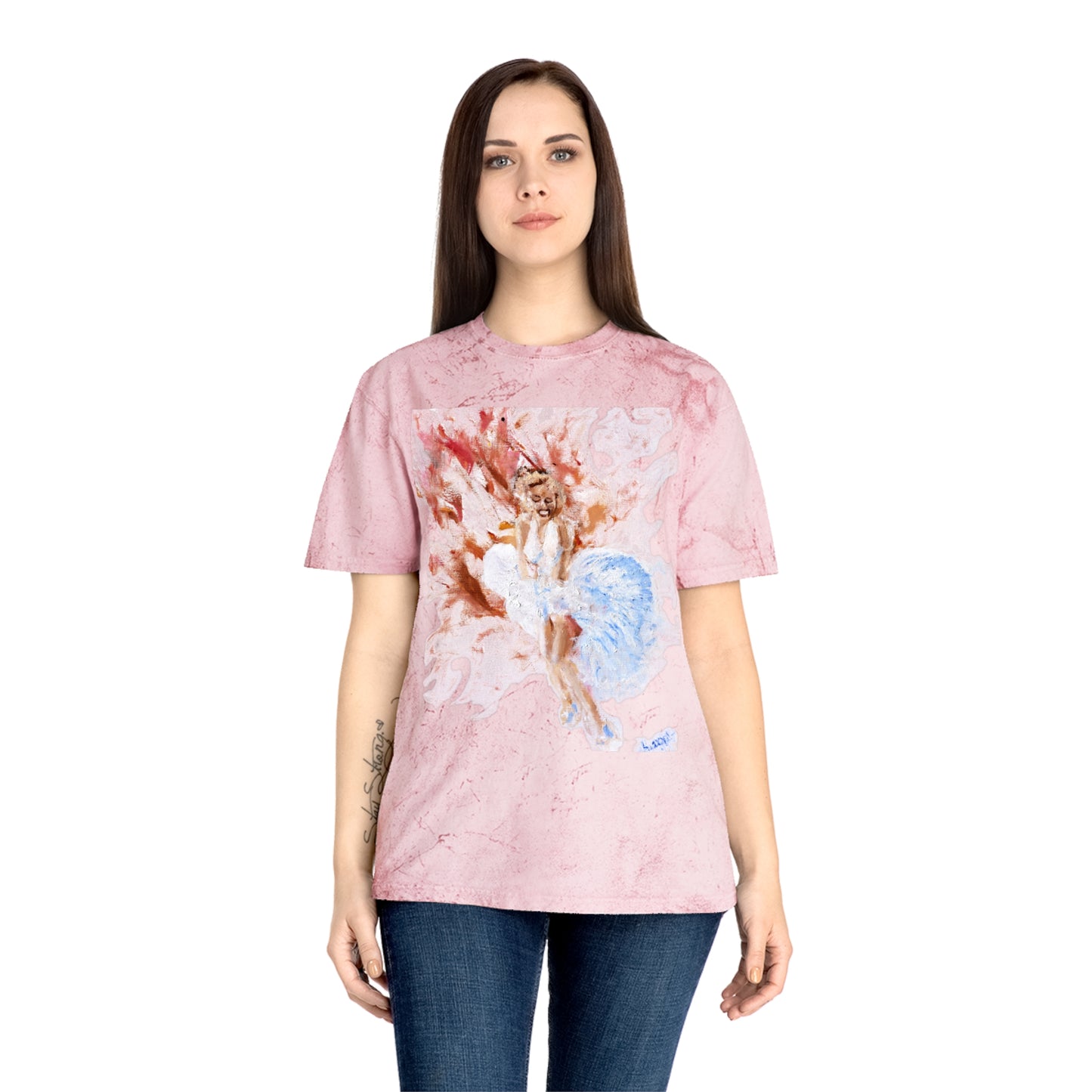 Diva Color Blast Cotton T-Shirt