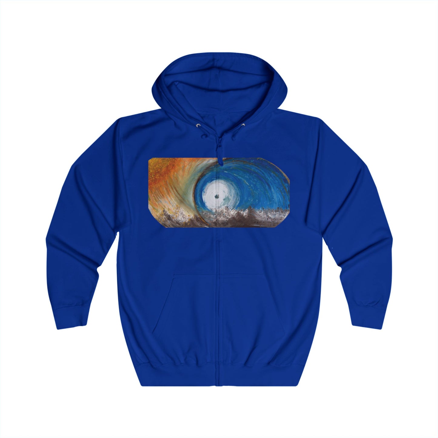 Portal Unisex Full Zip Hoodie