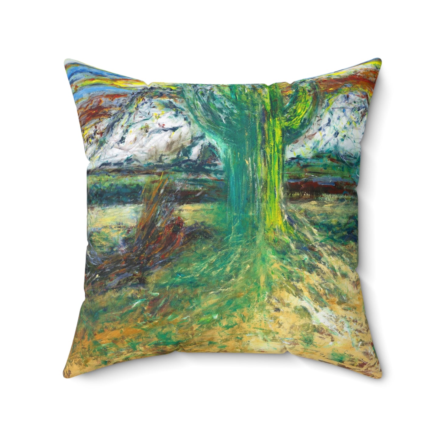 Saguaro - Spun Polyester Square Pillow