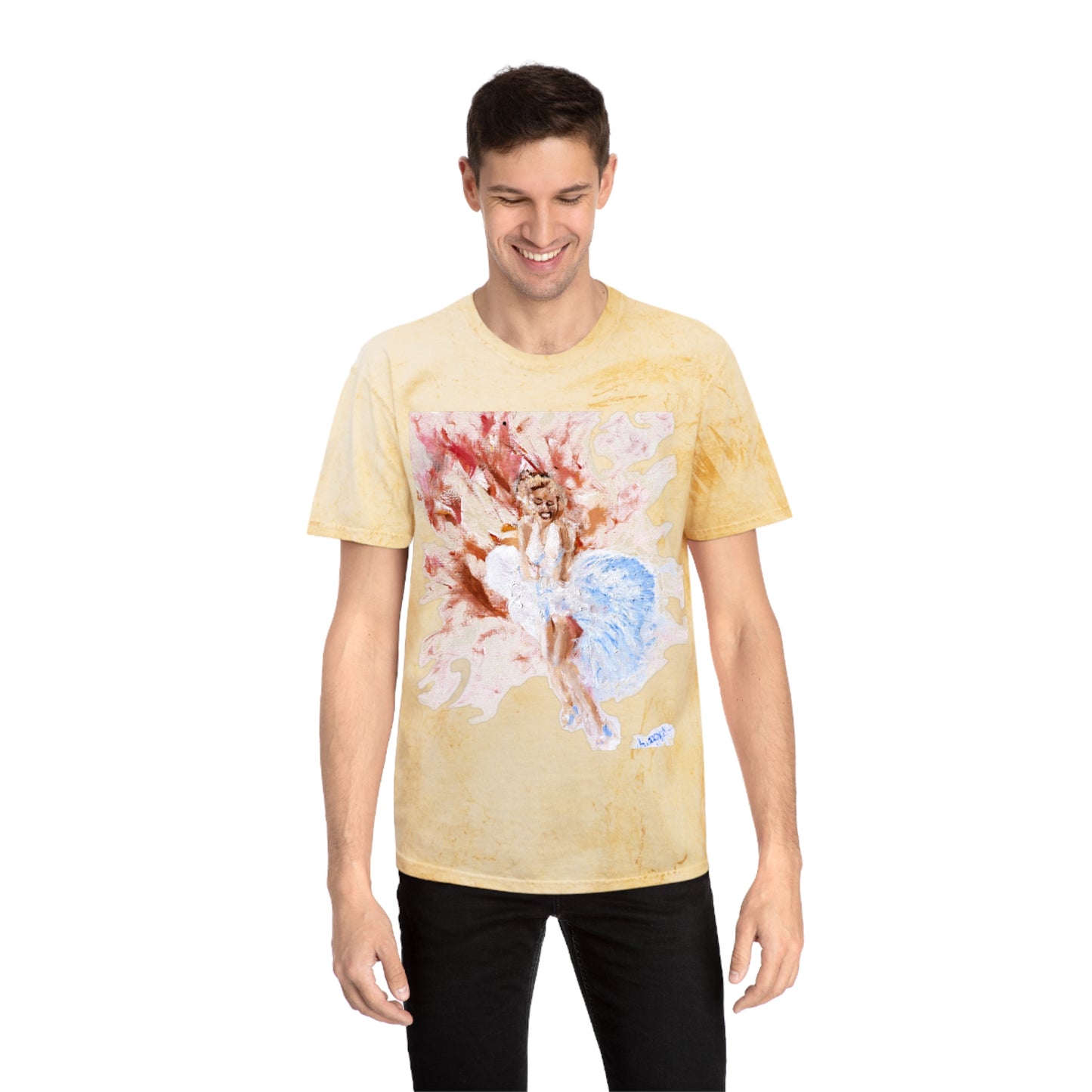 Diva Color Blast Cotton T-Shirt