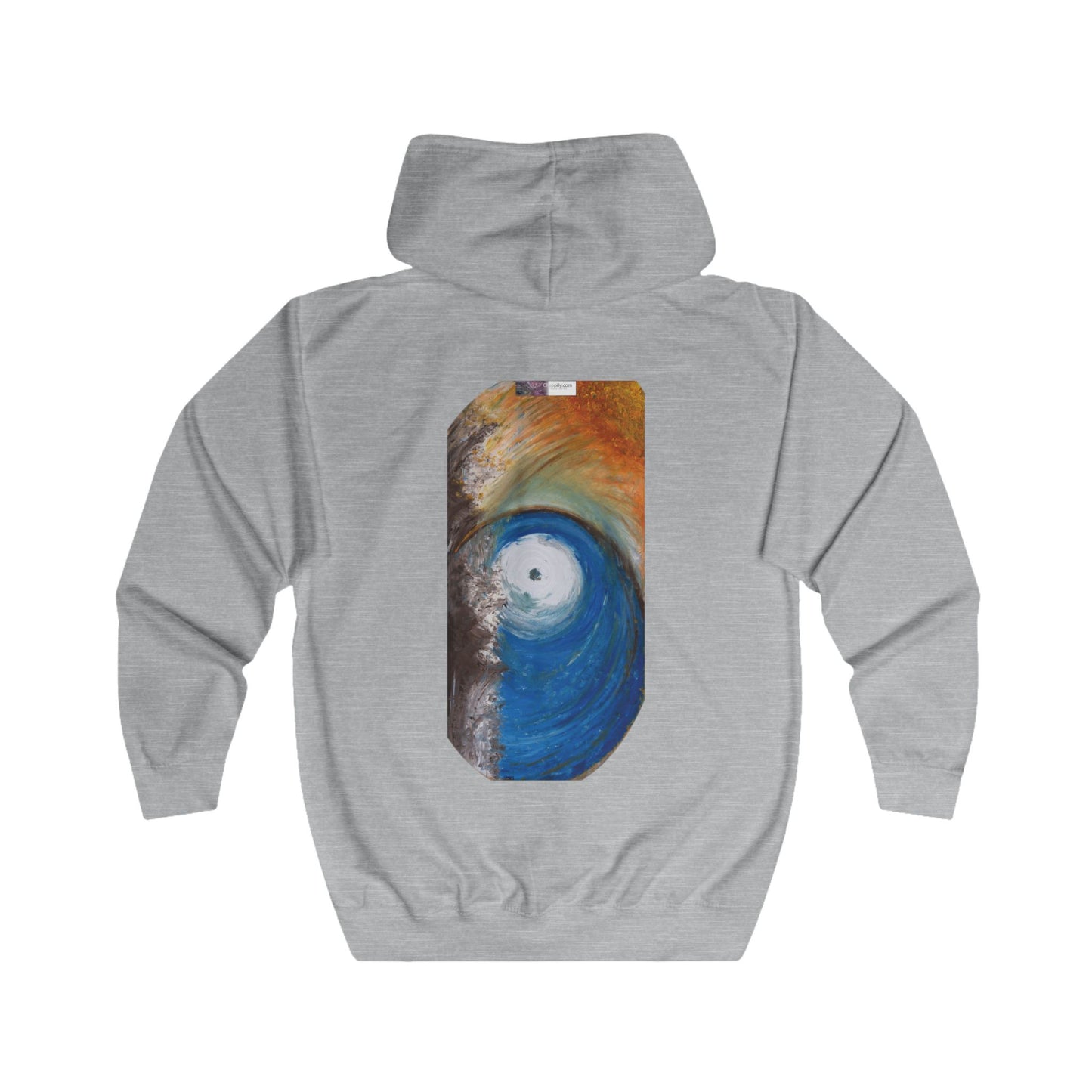 Portal Unisex Full Zip Hoodie