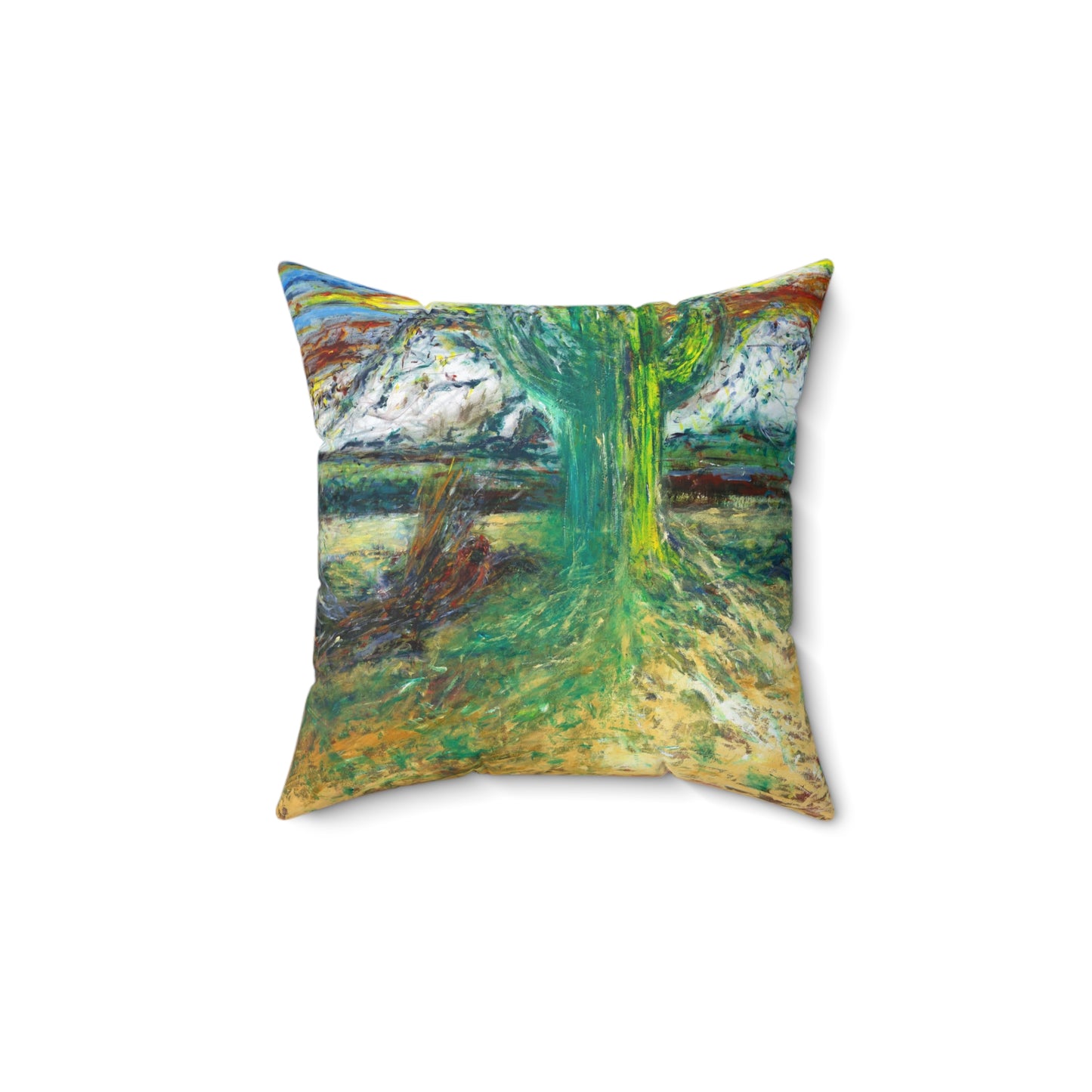 Saguaro - Spun Polyester Square Pillow