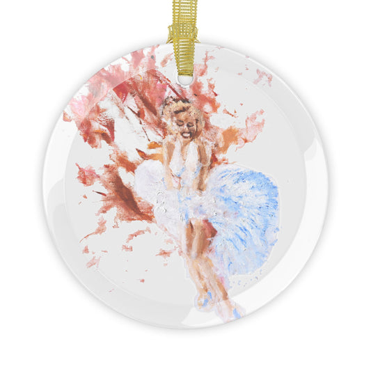 Diva Glass Ornament