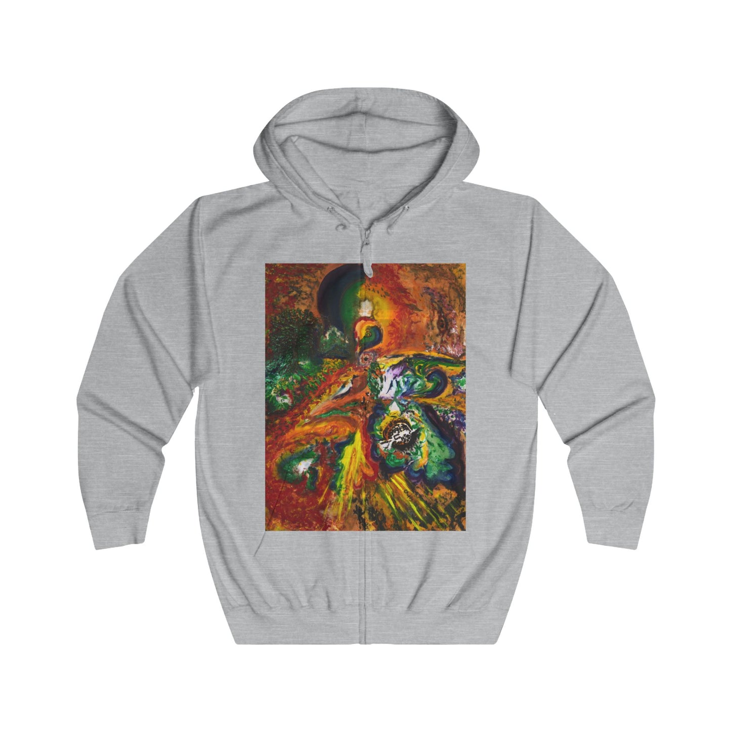 Yggdrasil Unisex Full Zip Hoodie