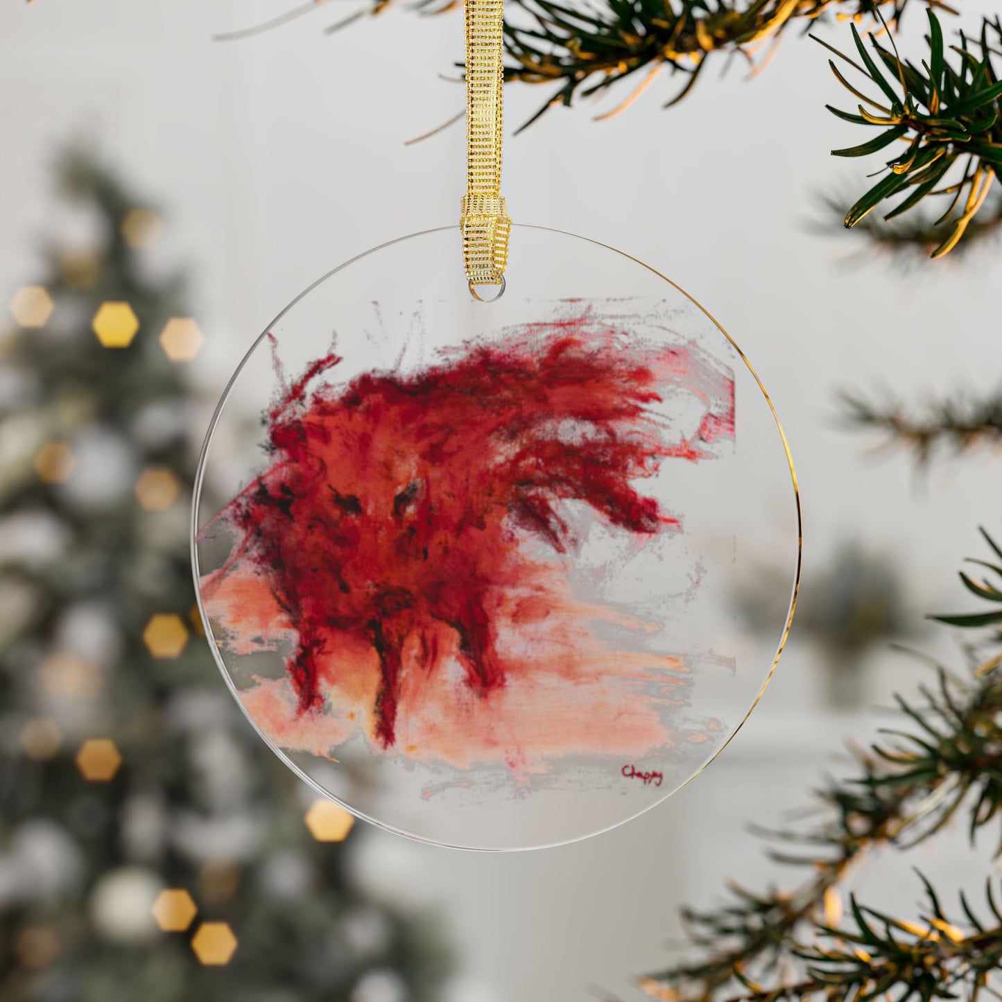 Javelina Acrylic Ornament