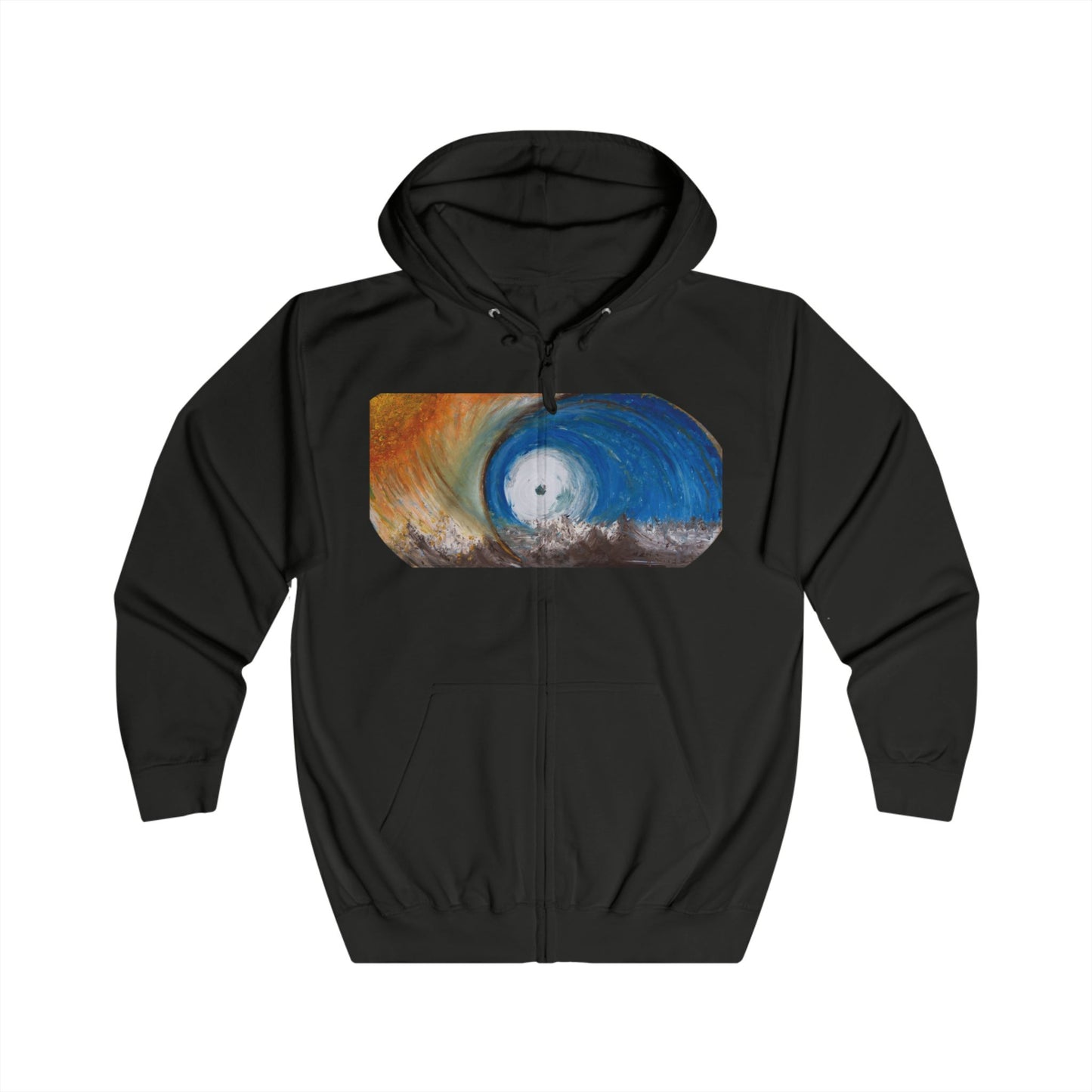 Portal Unisex Full Zip Hoodie