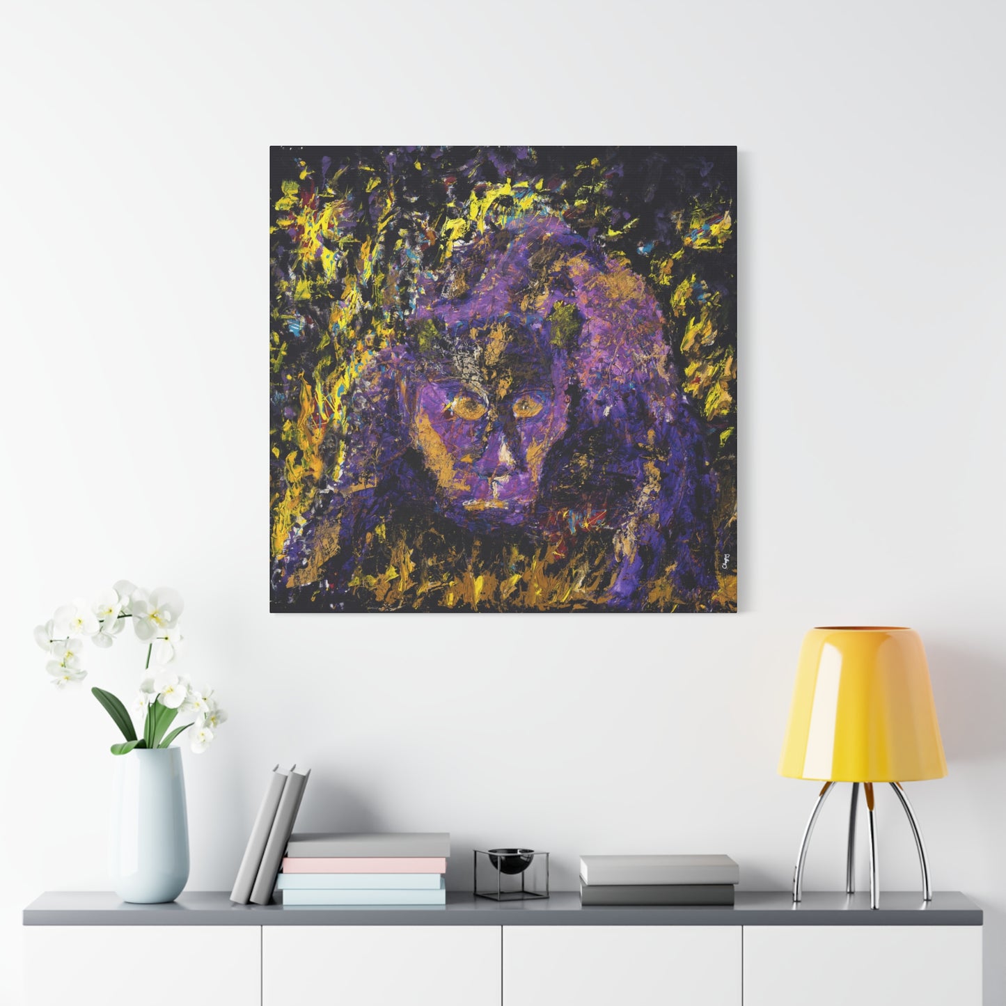 Jaguar, 0.75" Stretched Canvas