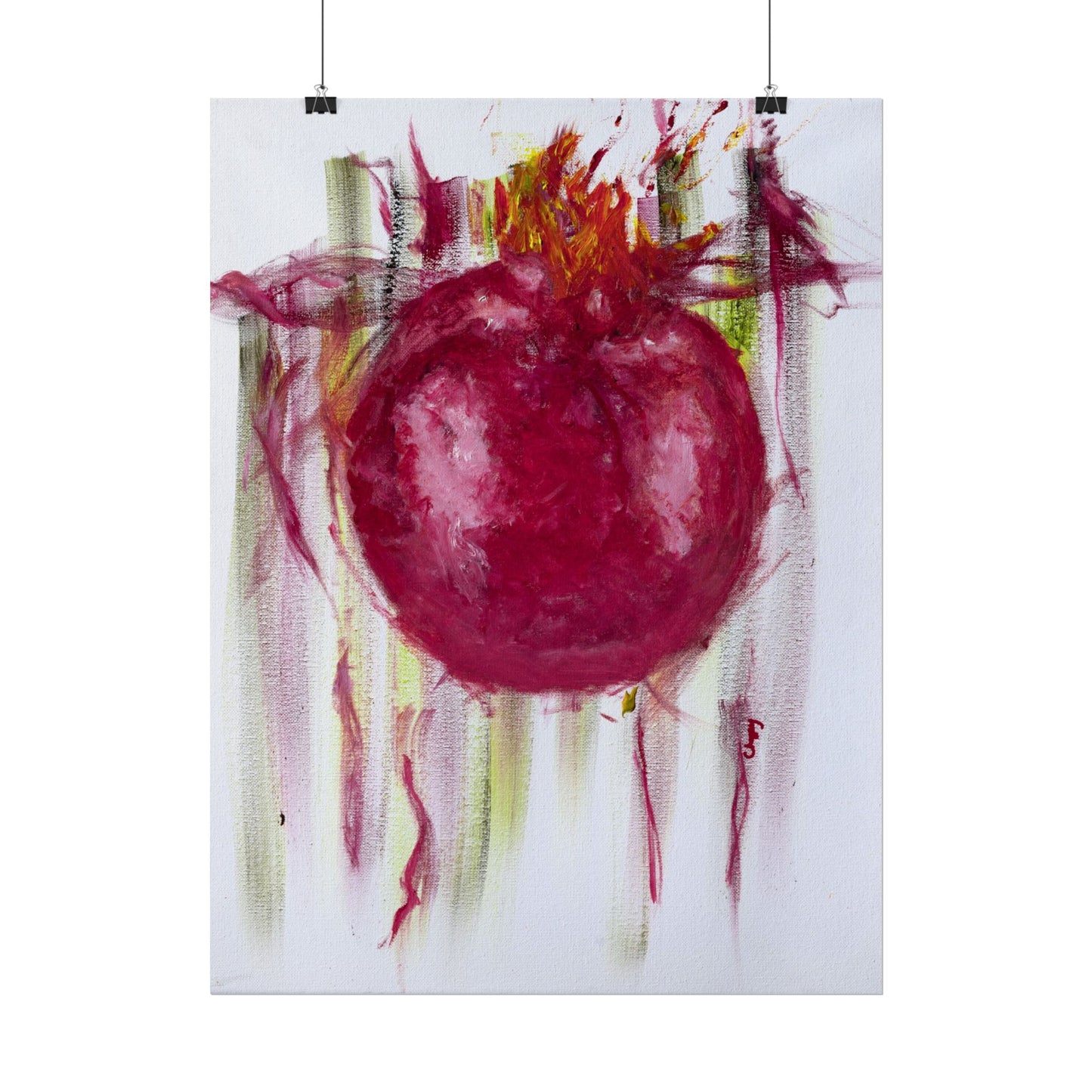 Pomegranate - Rolled Poster