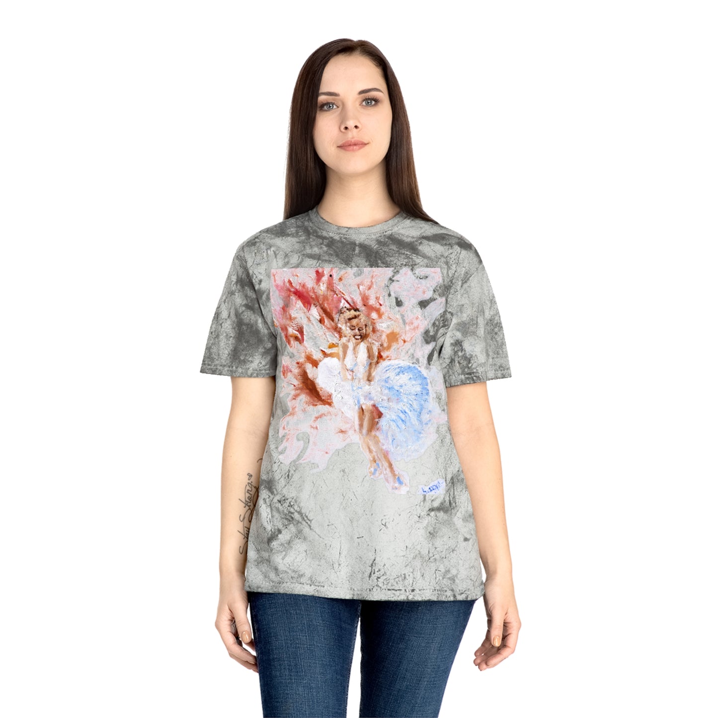 Diva Color Blast Cotton T-Shirt