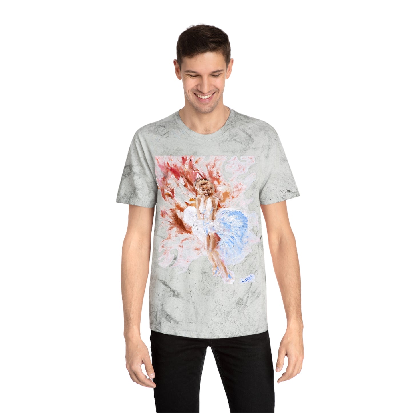 Diva Color Blast Cotton T-Shirt