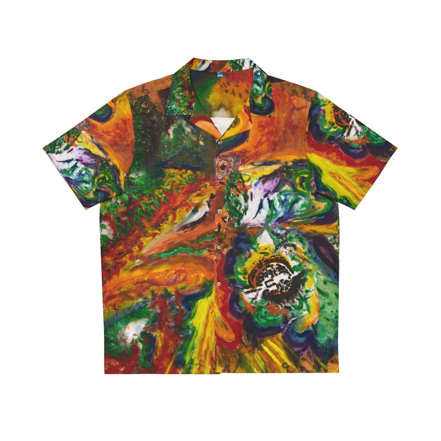 Yggdrasil Men's Hawaiian Shirt (AOP)