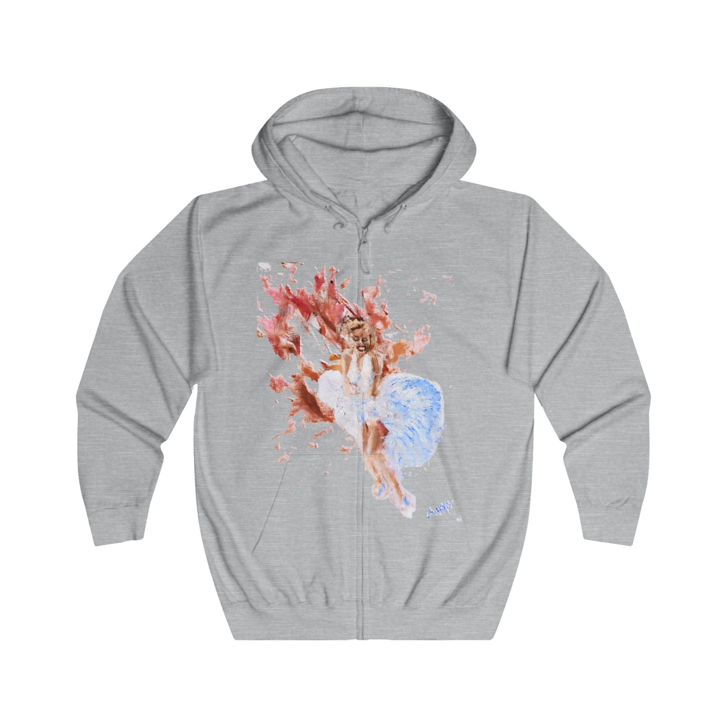 Diva Unisex Full Zip Hoodie