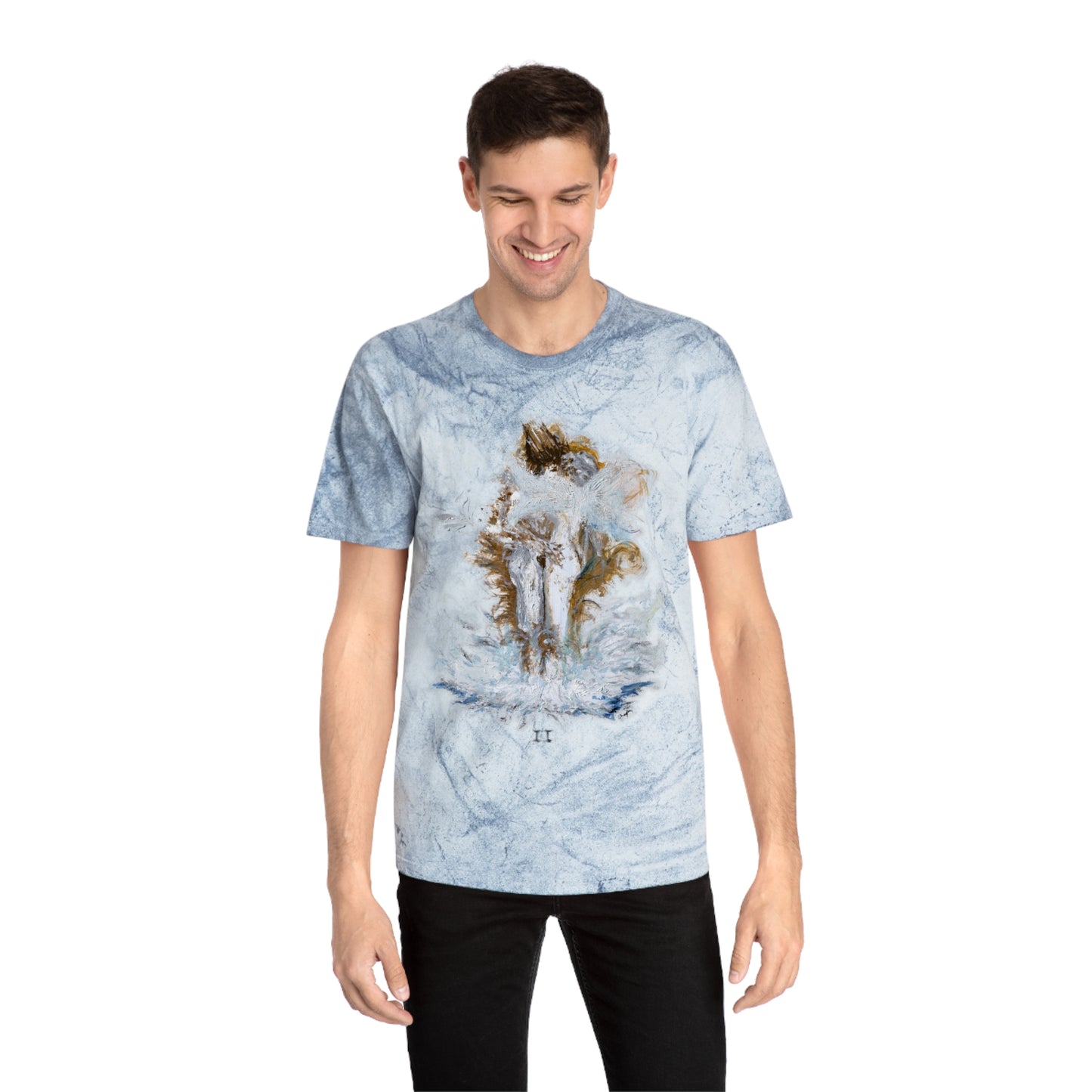 II of Cups Color Blast Cotton T-Shirt