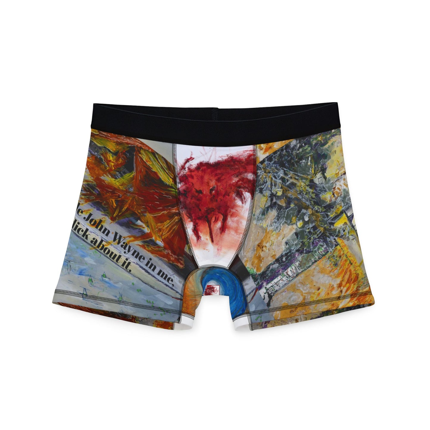 Chappified John Wayne Men's Boxers